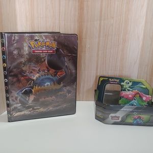 POKEMON ULTRA-PRO FOLDER & COLLECTORS TIN